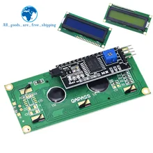 Модуль ЖКД синий зеленый экран IIC/I2C 1602 для arduino LCD UNO r3 mega2560 LCD1602|lcd