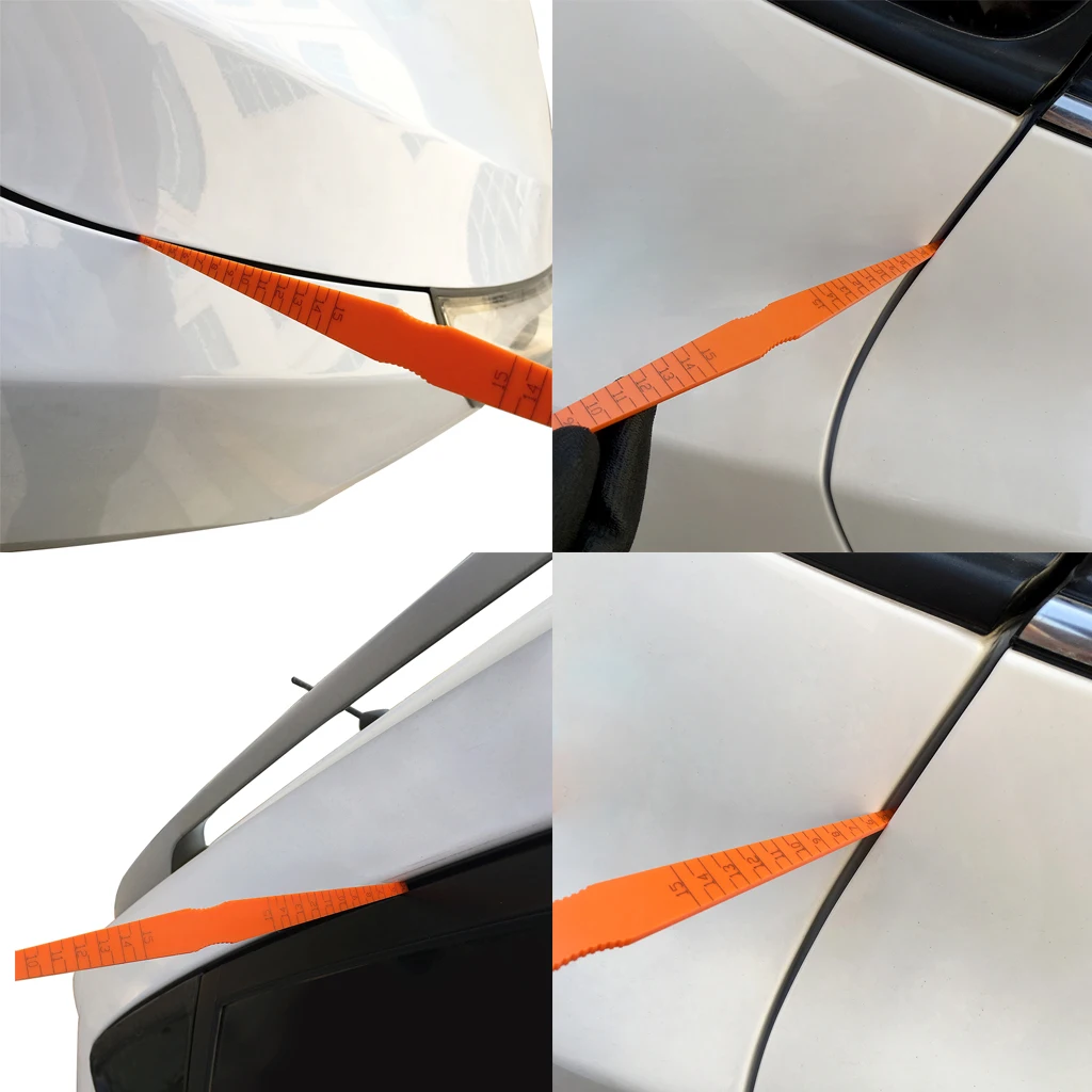 Panel Gap Alignment Gauge Taper Feeler Gauge Measuring Tool for Car Auto Vehicle