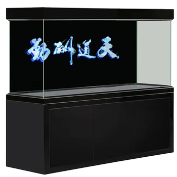 

[JX-1007] Fish Tank Background HD Calligraphy Series Aquarium Sticker Mural Decoration Painting Pattern Size Can Be Customized