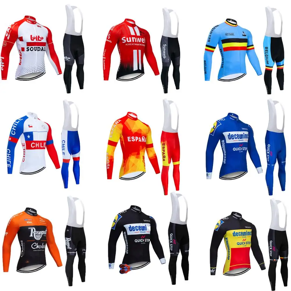 

9 colors Winter 2020 TEAM roompot CYCLING JERSEY 9D bike pants set Ropa Ciclismo Thick thermal fleece pro BICYCLING JACKET Maill