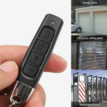 

Universal 4 Button Gate Garage Door Opener Remote Control 433MHZ Clone Fixed Learning Code For Gate Garage Door Control