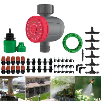 

Micro Garden Automatic Watering Kits Irrigation System Watering System Drip Irrigation Timer