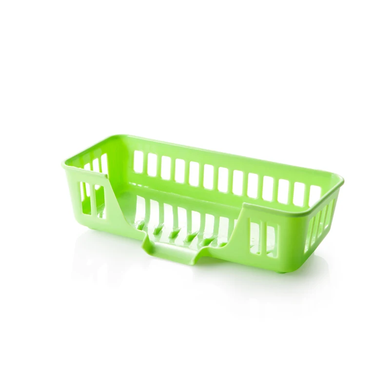 Креативная Выдвижная Регулировочная раковина для мытья фруктов и овощей, корзина кухонная корзинка для хранения, корзина для слива WF9021035 - Цвет: A green