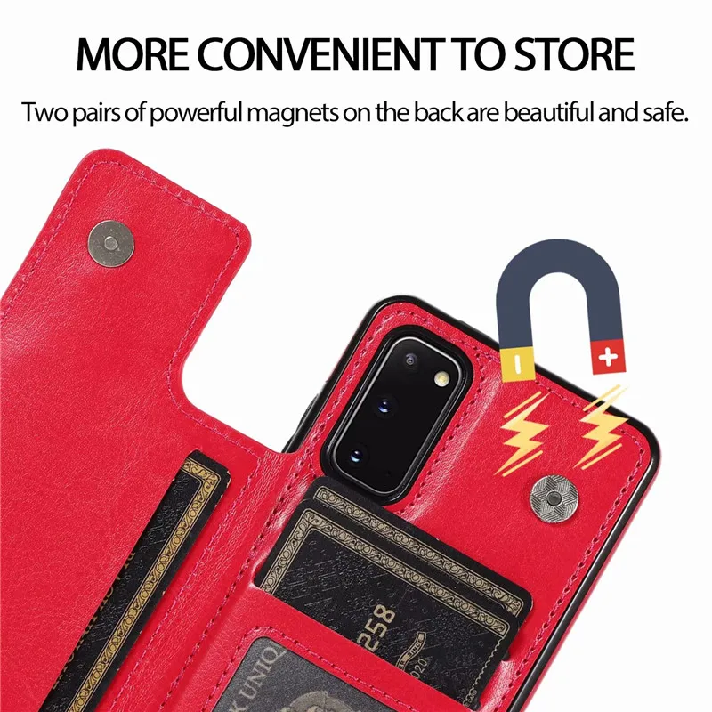 Leather Magnetic Stand Flip Phone Case (29)