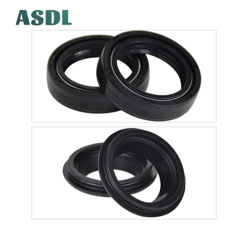 

35 48 11 / 35 48 Motorcycle Front Fork Oil Seal and Dust Seal For KAWASAKI KE175 KL250 KX250 Ninja 250R For honda CB750 #d