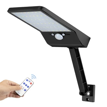 

48 LED Remote Controller Solar Power Wall Light Waterproof Energy outdoors Savg Street Yard Path Home Garden Security Lamp spotl