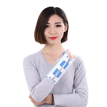 

Wrist fracture fixed with foot radius fracture surgery gear hand hand wrist cuffs with a breathable neck splint