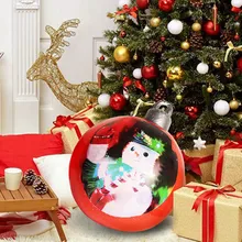 

60 Cm Christmas Ball Christmas Tree Decorations 2022 New Outdoor Inflatable Toys Home Christmas Gifts Outdoor Decoration Balls