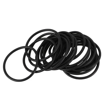 

Mechanical Black Rubber Oil Seal O Ring Gasket 25 x 22 x 1.5mm 20 Pcs