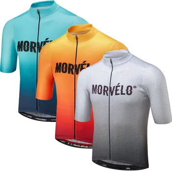 

2020 Pro team Morvelo Summer Jerseys Bike Shirt Men's Cycling Jersey Ciclismo Bicicleta Shirt Tops Maillot Ciclismo Breathable