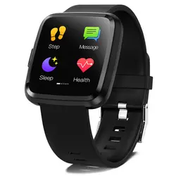 Y7P Смарт-часы с полным экраном Сенсорное носимое устройство Bluetooth Шагомер Смарт-браслет монитор сердечного ритма Смарт-часы для Android/IOS
