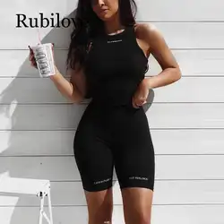 Rubilove, летние байкерские шорты 2019, шорты с высокой талией, женские, эластичные, обтягивающие, для фитнеса, корейские, повседневные