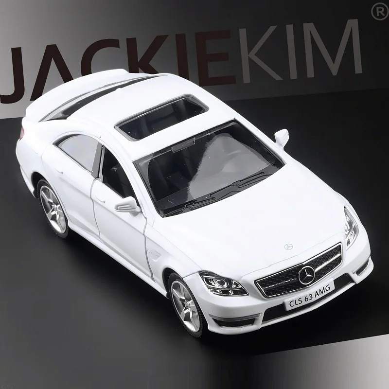 Точная имитация эксклюзивный Diecasts& Toy Vehicles: RMZ city автомобильный Стайлинг CLS 63 AMG 1:36 литой под давлением автомобиль модель оттяните назад Автомобили