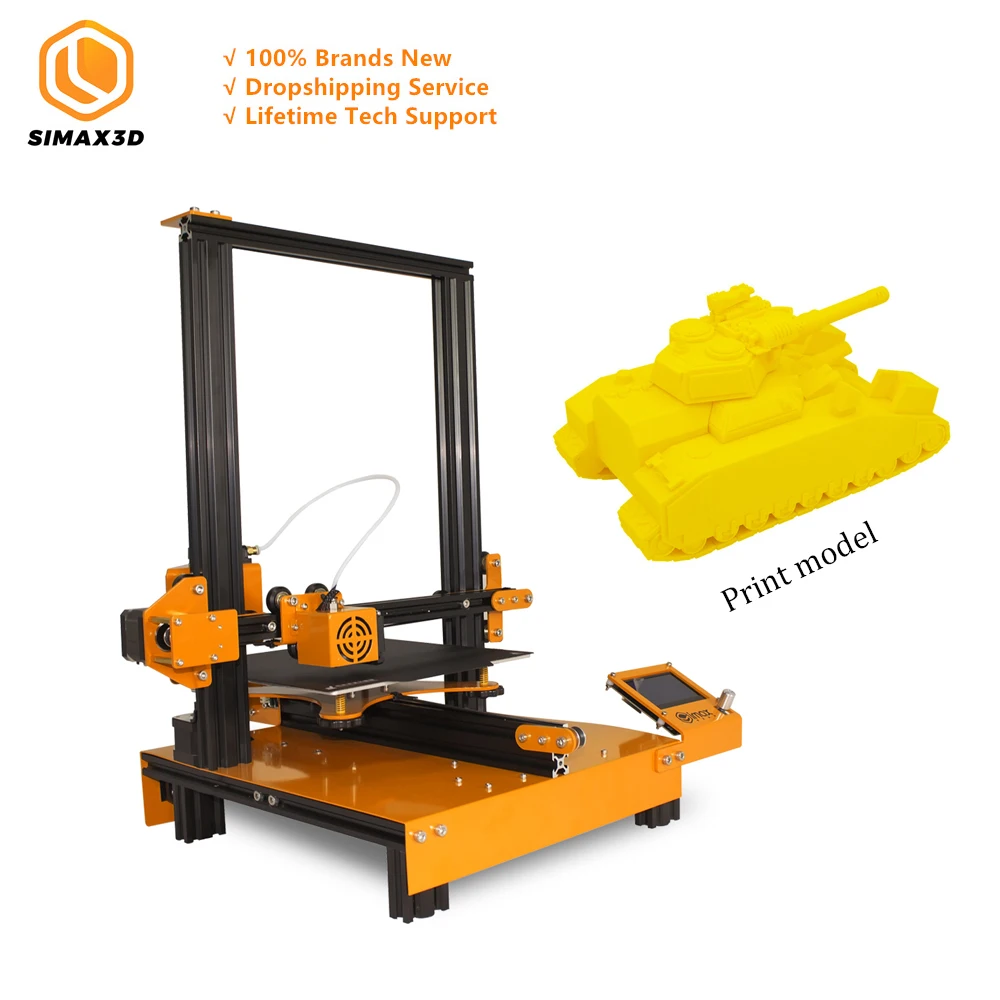 Дешево SIMAX3D Mi M200 промышленного класса 3D принтер настольный Большой размер высокая точность fdm 3d принтер образование новейший DIY комплект Горячая кр...