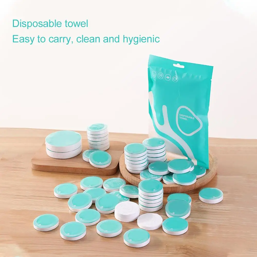 

Mini Portable Travel Compressed Towel Bath Towel Home Travel Hotel One-Time Hygiene Mini Camping Compressed Washcloth Products