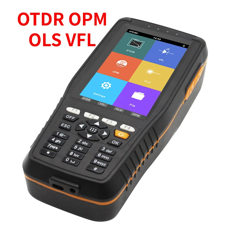 comptyco aua800u upc 800a apc optical time domain reflectometer 60km 12 in 1 multifunctional 1310 1550nm otdr TM290T  Smart OTDR OPM OLS VFL tester with 4inch touch screen tester 1310/1550nm 22/20dB OTDR Optical Time Domain Reflectometer