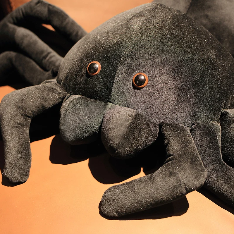 Peluche Ragno Realistico E Simpatico – Morbido Giocattolo A Forma Di Ragno Per Bambini, Decorazione Originale Halloween - 2