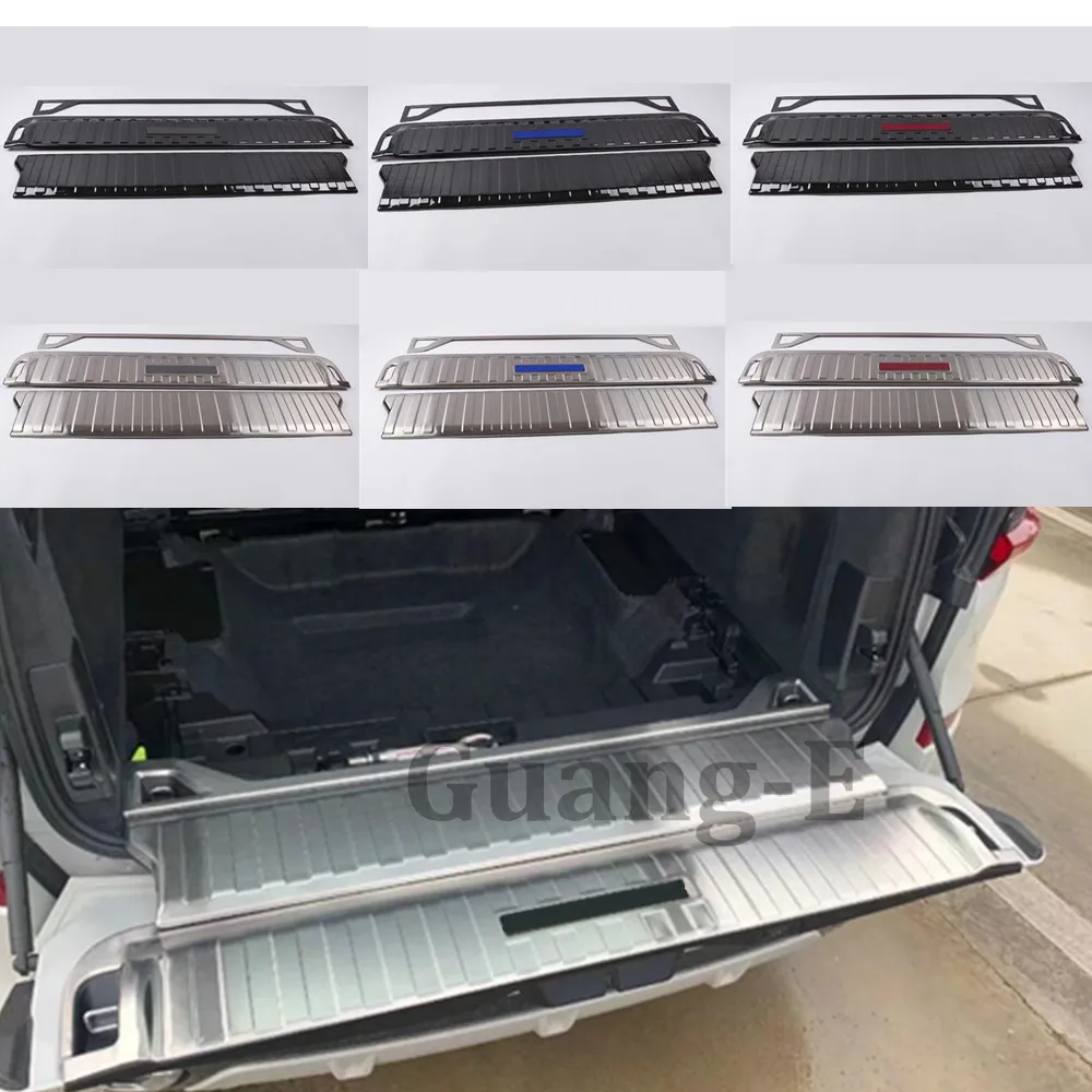 

Car inner built rear bumper trunk trim plate lamp frame threshold pedal parts 1pcs For BMW X5 xDrive G05 2019 2020