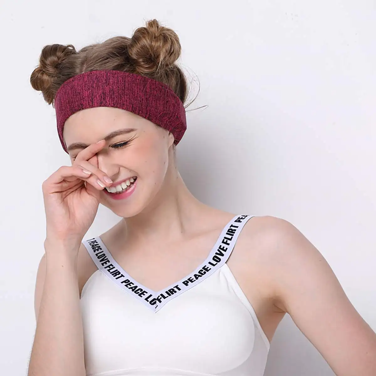 Wireless Music Headband bluetooth Stereo Headphones Yoga Headband Running Earphone Sleep Headset Sports Sleeping Fashion Scarf
