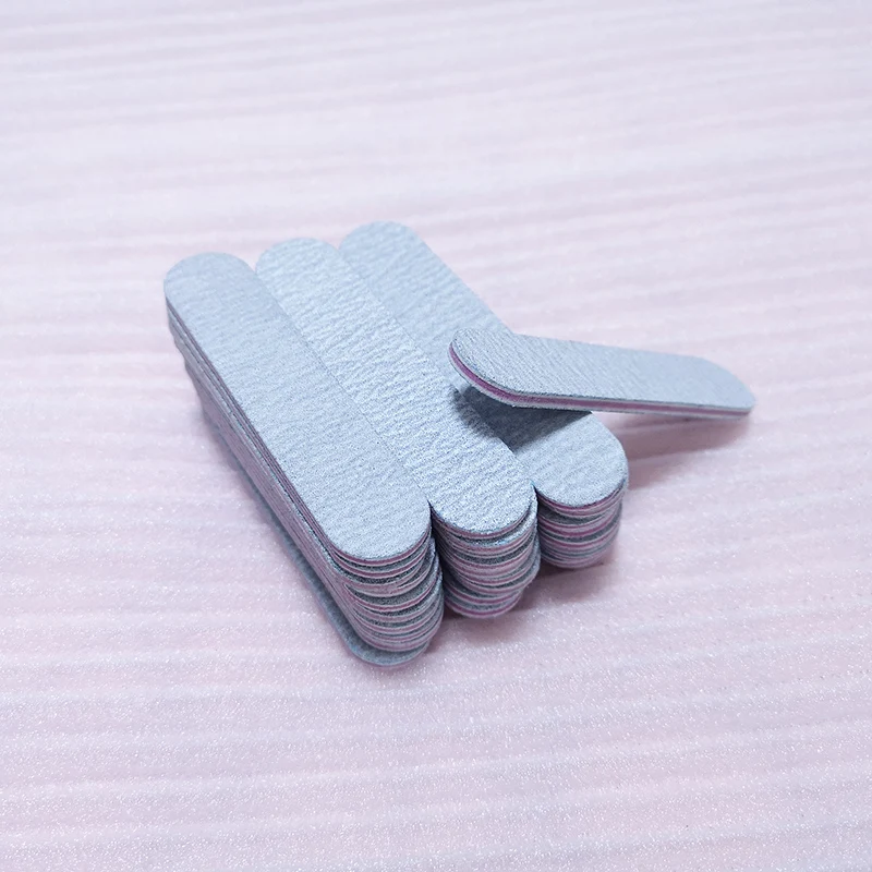 Mini Nail File Sandpaper Buffers 100/180 Grit Pedicure Manicure Tools