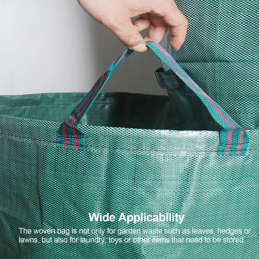 Sacs à Déchets De Jardin 3x300L - Grands, Stables, étanches Avec Poignées - + Paire De Gants Offerte