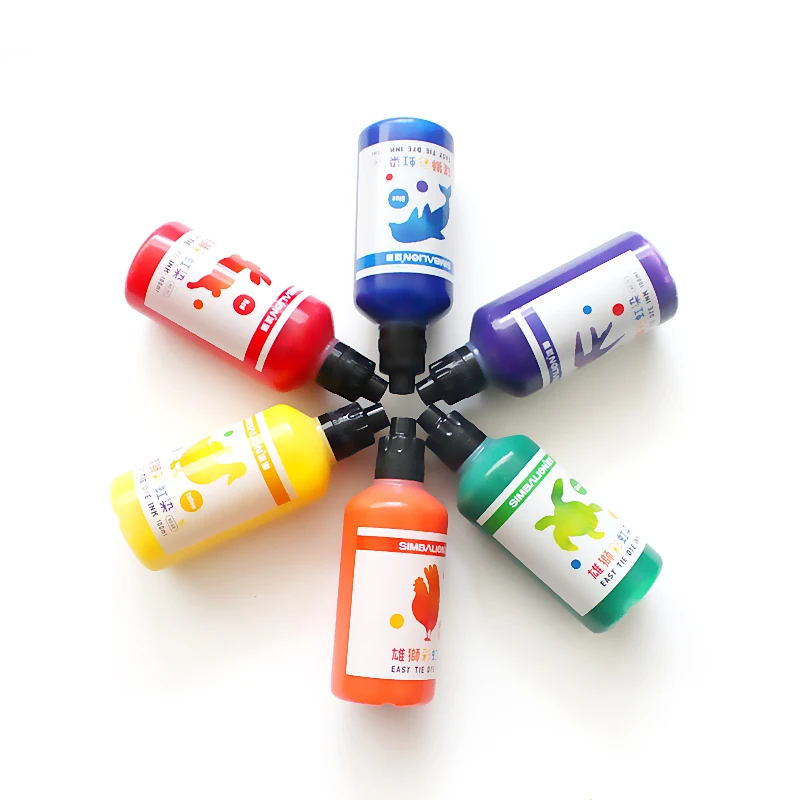 

Textile pigment / adorned textiles / hand painted DIY pigment / clothing textile pigment 6 color Hot Sale