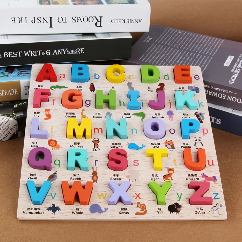 

Children'S Educational Toy with Numbers Lettered Make-up Case with Numbers Cognitive Arithmetic Intelligence Gift Prizes