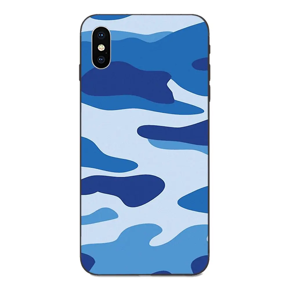 For Galaxy A10S A20S A2 Core A30S A40S A50S A70S A90 5G M10 M30S M40 Note 10 Plus TPU Phone Covers Case Camo Camouflage Skin