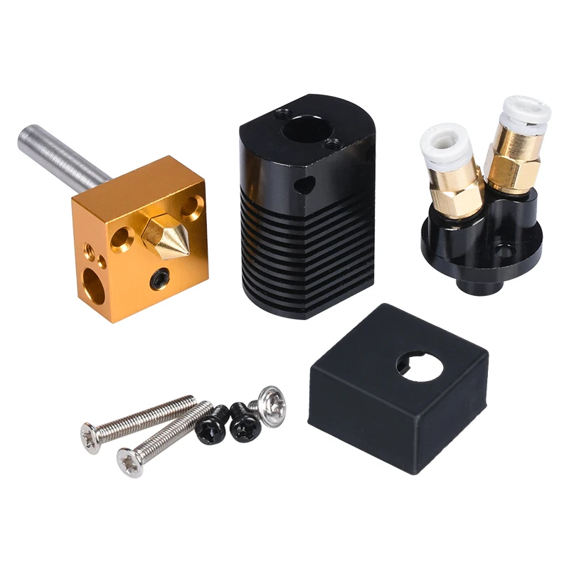 12/24V 40 Вт 2 в 1 из цвета hotend экструдер комплект 1,75 мм обновления для CR-10 CR10S PRO Ender-3 3d принтер запчасти