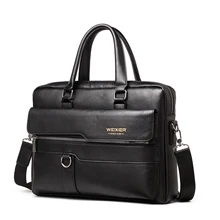 Деловая сумка на плечо, мужская сумка-мессенджер, бренд WEIXIER, винтажная сумка через плечо из искусственной кожи для мужчин, модные повседневные мужские сумки