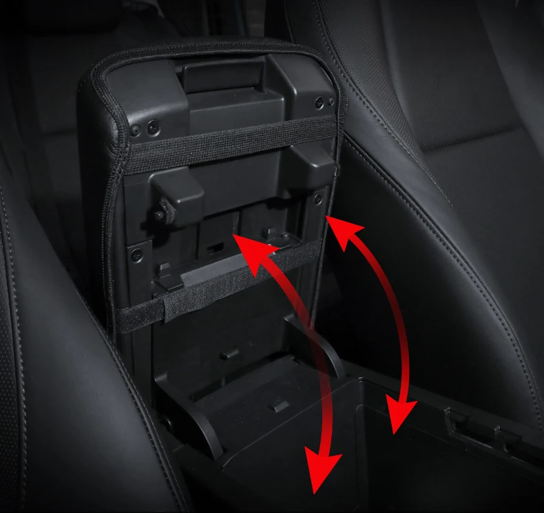 Накладка на подлокотник из искусственной кожи для автомобиля, консоль, накладка на подлокотник, аксессуары для Mazda 3