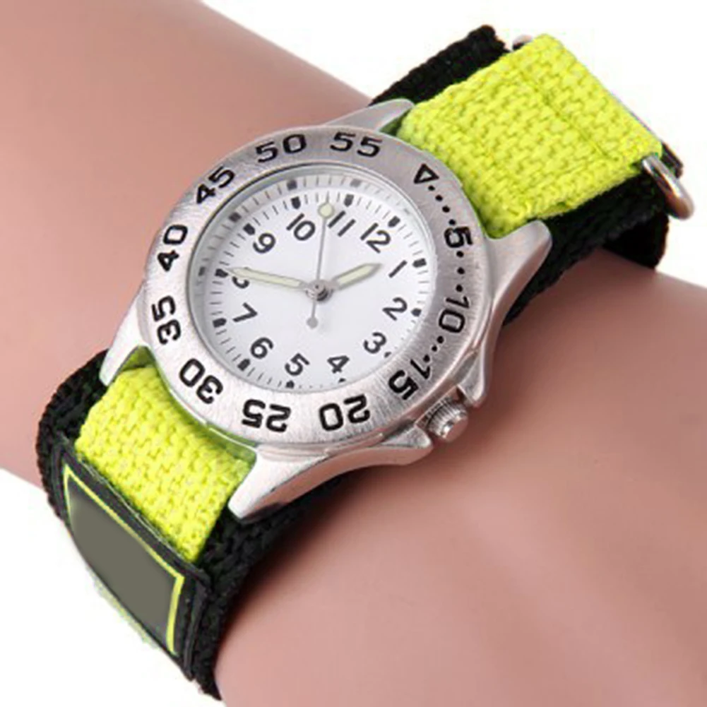 

Sports Watch Gift Boy Girl Nylon Kids Children Luminous Eco-friendly Student