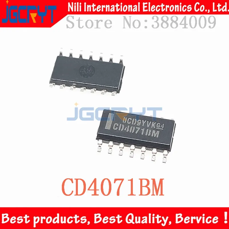 10 Unids/lote Cd4071bm Cd4071 Hef4071bt Hcf4071m Sop14 Case - AliExpress