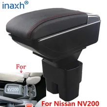 Boîte d'accoudoir de voiture, pour Nissan NV200, rénovation, détails intérieurs, boîte de rangement, accessoires de voiture, USB