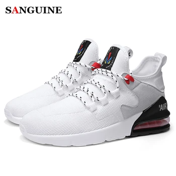 

Fashion Men Casual Shoes Running Air Shoes Outdoor Stability Jogging Sneaker Men Cushion Comfortable Breathable Lace-Up Sport