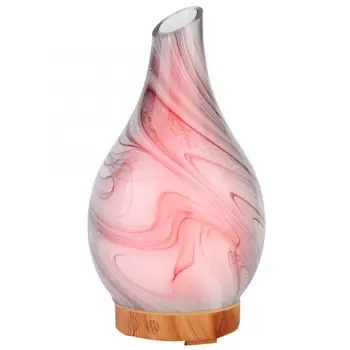 

Cloud Glass Style Aromatherapy Machine 100ml Atomizer Home Bedroom Living Room Ultrasonic Colorful Humidifier White Base