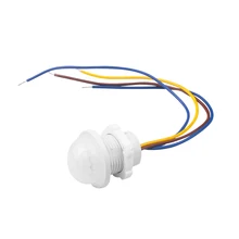 Interrupteur à capteur de mouvement infrarouge PIR LED, interrupteur intelligent à allumage et extinction automatique, 110/220V