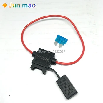 

1pcs medium blade Auto fuse +1pcs waterproof auto Fuse Holder