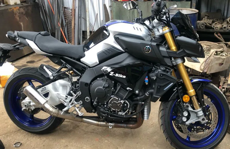 YZF R1 мотоцикл глушитель выхлопных газов системы мотоцикла выхлопной средней соединительной трубы для Yamaha YZF R1