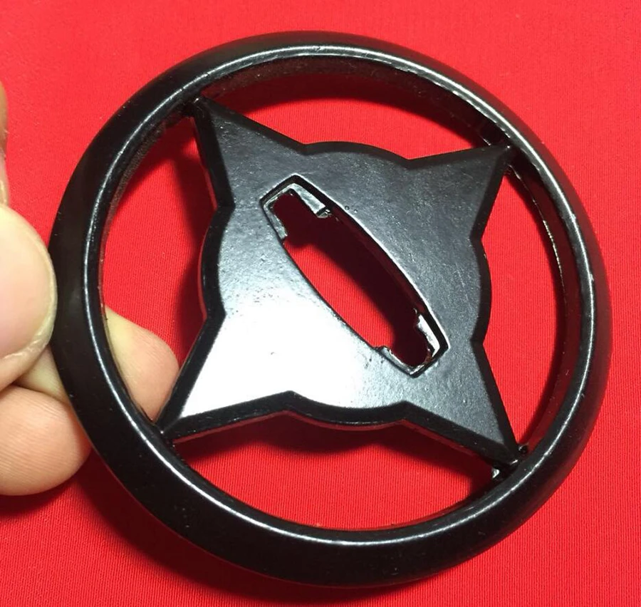 Хороший меч фитинг Черный Сплав Tsuba рука гвардии для японского самурайский