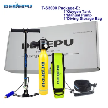 

DEDEPU Diving spare air tank scuba portable cylinder diving equipment set