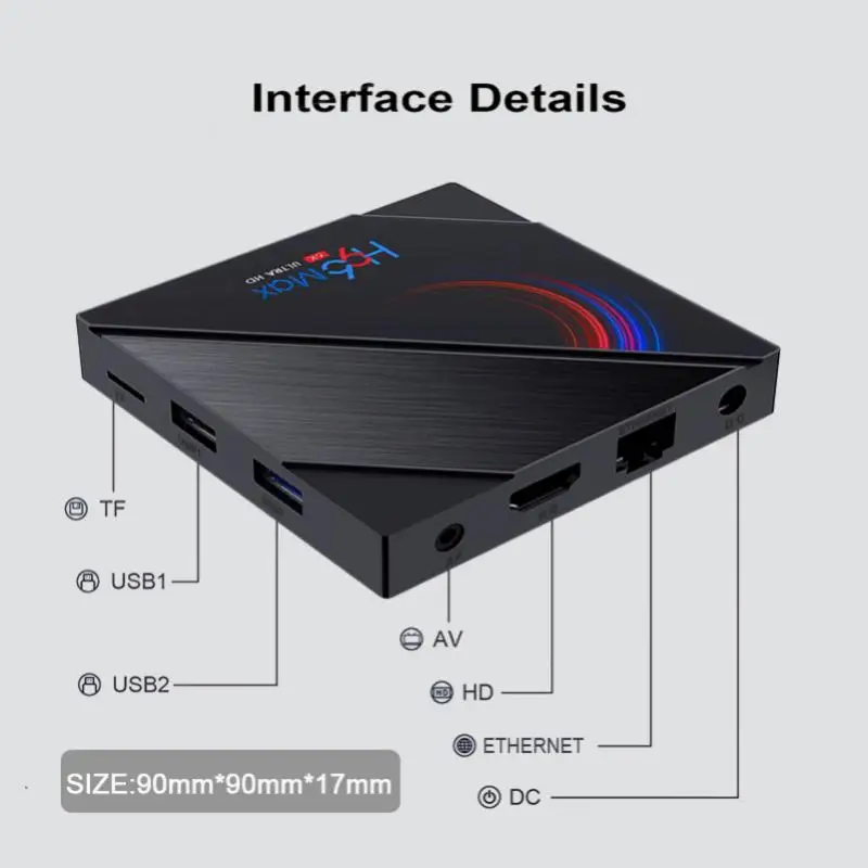 2020 Новинка 6K Испания H616 HD Smart tv приставка android 10 0 Двойной Wi-Fi беспроводная Европа с