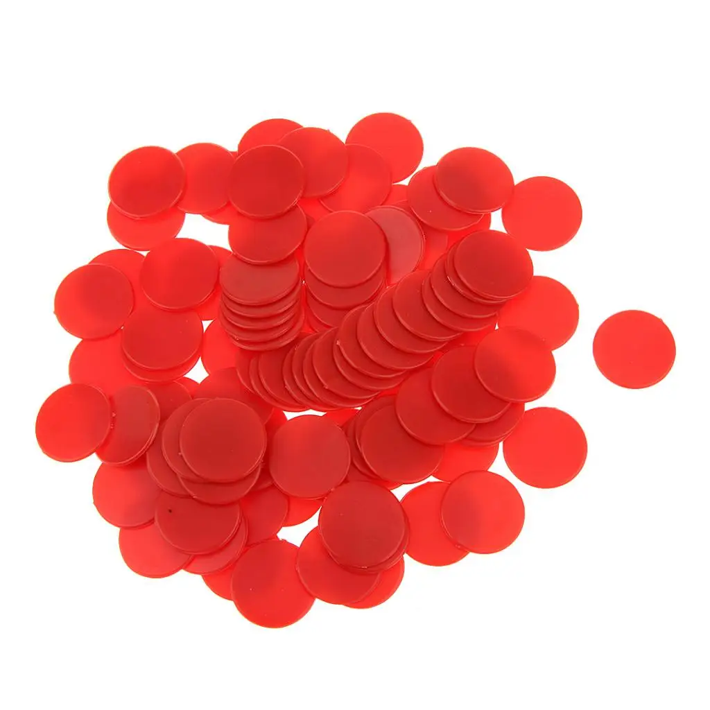 200x Counters Counting Chips Plastic Markers 18mm Mixed Colors(Red,Blue) for Bingo Chips Game Tokens 200x Counters Counting Chips Plastic Markers 18mm Mixed Colors(Red,Blue) for Bingo Chips Game Tokens