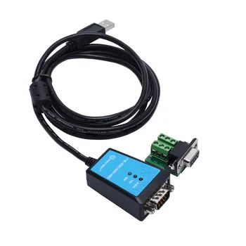 

Computer Cables & Connectors USB RS232 RS422 RS485 Cable USB 2.0 to Serial RS-232/422/485 DB-9 Converter EXAR1411 Chipset 180cm