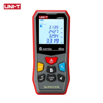 UNI-T LM45e Laser Distance Meter Handheld Mini Laser Rangefinder Digital LCD Tape Range Finder Diastimeter sndway laser distance meter 40 150m rangefinder laser tape measure distance volume diastimeter electronic range finder digital