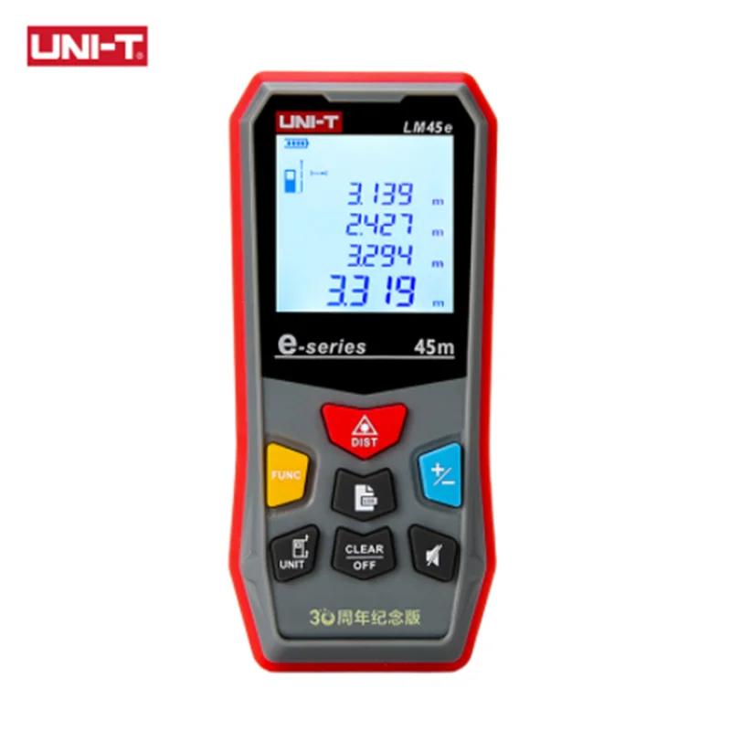 UNI-T LM45e dalmierz laserowy ręczny mini laser dalmierz cyfrowy LCD dalmierz Diastimeter UNI-T LM45e dalmierz laserowy ręczny mini laser dalmierz cyfrowy LCD dalmierz Diastimeter