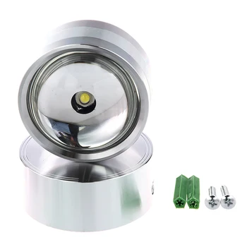 

New LED mini wall light 5500K white 6W silver