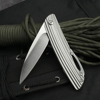 

S35VN blade finishing high hardness multi-function folding knife outdoor survival camping folding knife