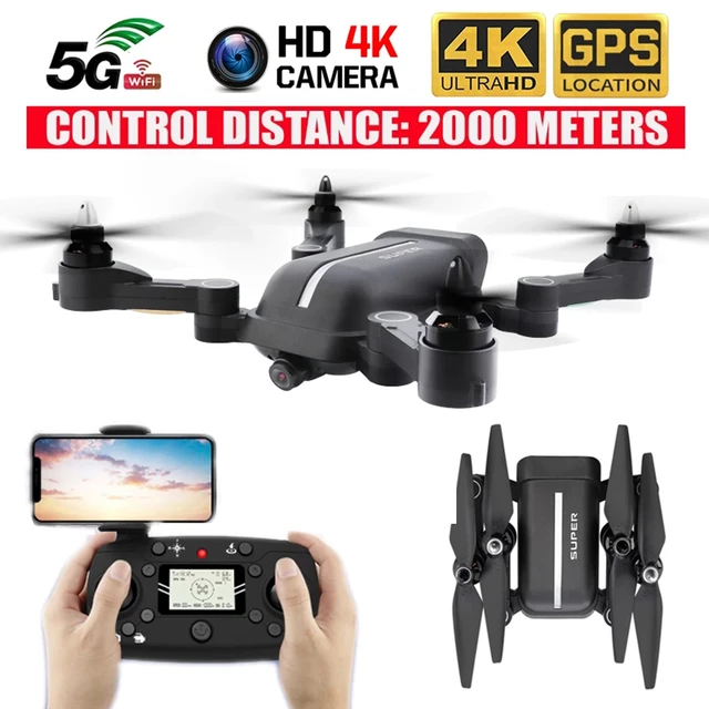 X28 5g Wifi Gps Drone 4k Hd 5km Fpv Drones 3-axis/2-axis Stable Gimbal 35 Mins Flight Time Foldable Rc Quadcopter Drone - Camera Drones - AliExpress