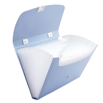 

Solid Home Multi Pockets Office With Handle Anti Lost Desktop Accordion School Expanding File Folder Portable Waterproof A4 Size